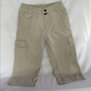 VINTAGE MIMO & CO Gently Worn Beige/Grayish Cargo Pants Boy’s Size 4